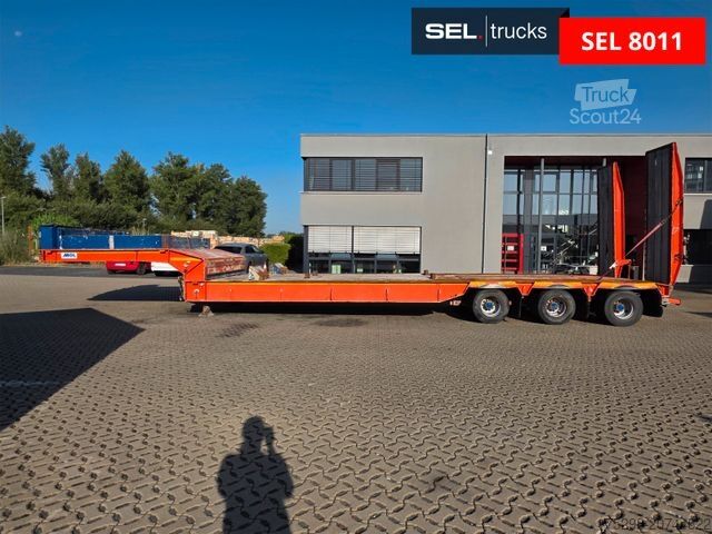 Tieflader-Sattelauflieger Mol MOL / Lenkachse