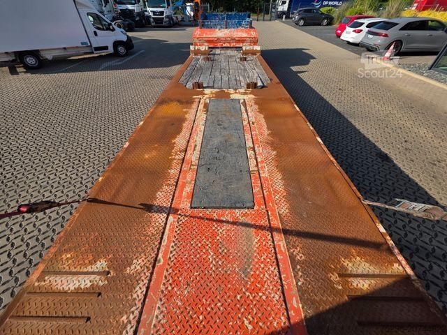 Tieflader-Sattelauflieger Mol MOL / Lenkachse