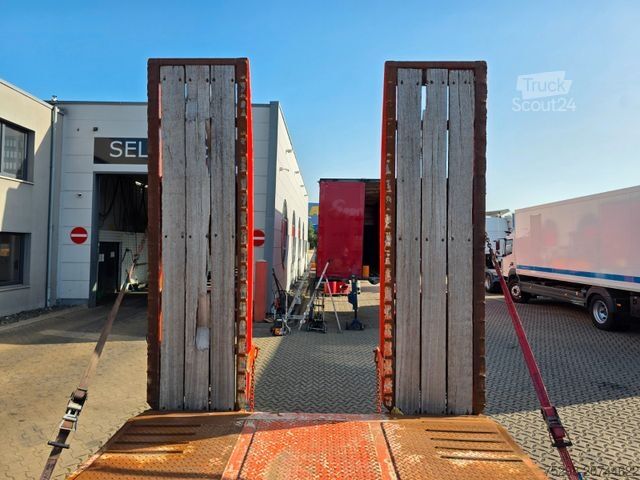 Tieflader-Sattelauflieger Mol MOL / Lenkachse