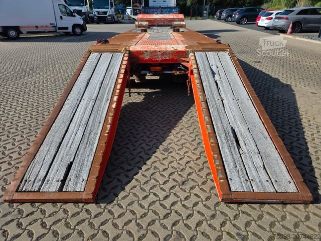 Tieflader-Sattelauflieger Mol MOL / Lenkachse