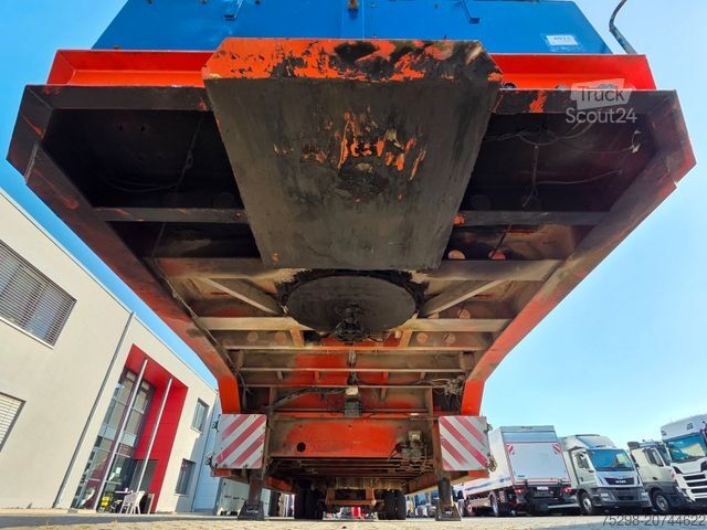 Tieflader-Sattelauflieger Mol MOL / Lenkachse