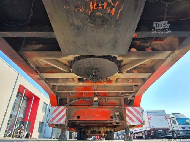 Tieflader-Sattelauflieger Mol MOL / Lenkachse