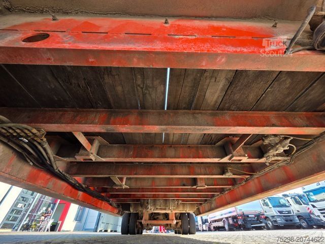 Tieflader-Sattelauflieger Mol MOL / Lenkachse