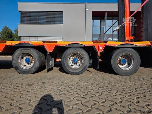 Tieflader-Sattelauflieger Mol MOL / Lenkachse