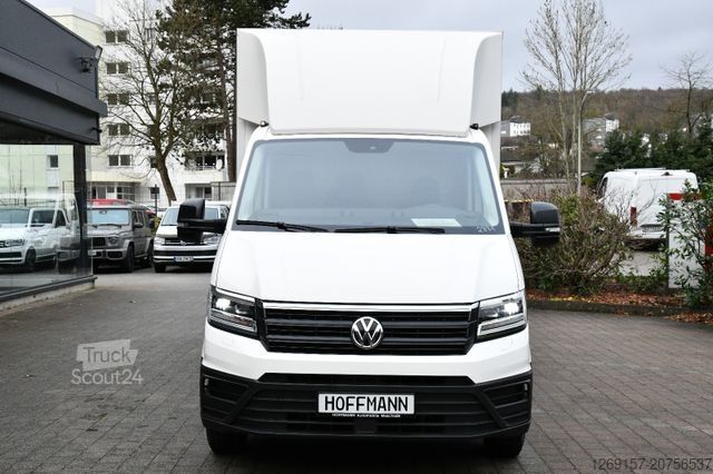 Transporter mit Koffer VOLKSWAGEN Crafter Koffer Ladebordwand 35 lang Standheizung