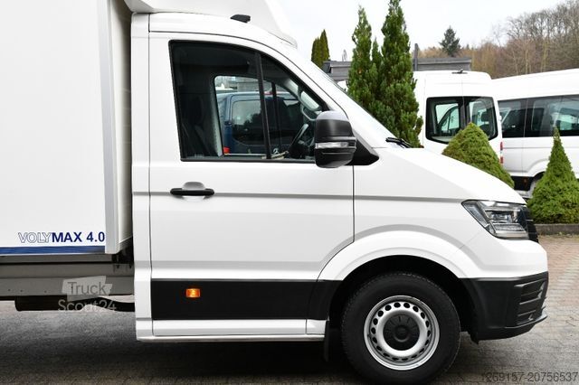 Transporter mit Koffer VOLKSWAGEN Crafter Koffer Ladebordwand 35 lang Standheizung