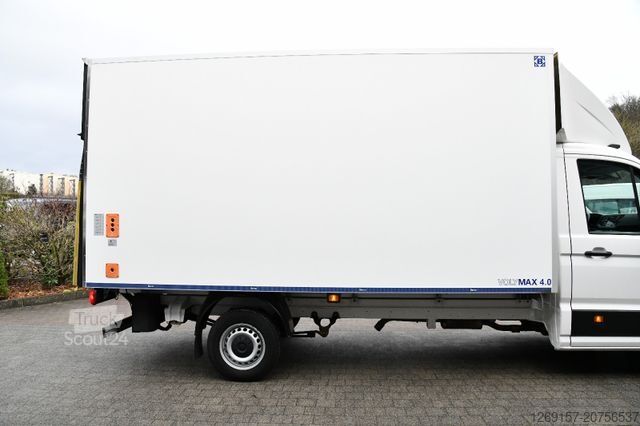 Transporter mit Koffer VOLKSWAGEN Crafter Koffer Ladebordwand 35 lang Standheizung