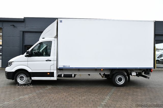 Transporter mit Koffer VOLKSWAGEN Crafter Koffer Ladebordwand 35 lang Standheizung