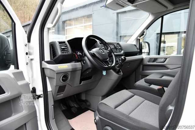 Transporter mit Koffer VOLKSWAGEN Crafter Koffer Ladebordwand 35 lang Standheizung