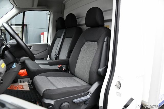 Transporter mit Koffer VOLKSWAGEN Crafter Koffer Ladebordwand 35 lang Standheizung