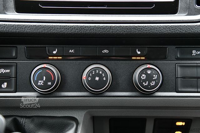 Transporter mit Koffer VOLKSWAGEN Crafter Koffer Ladebordwand 35 lang Standheizung