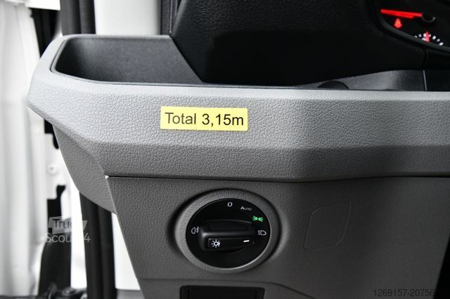 Transporter mit Koffer VOLKSWAGEN Crafter Koffer Ladebordwand 35 lang Standheizung