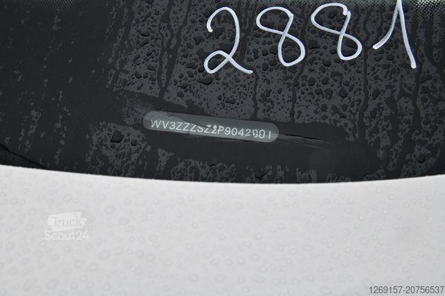 Transporter mit Koffer VOLKSWAGEN Crafter Koffer Ladebordwand 35 lang Standheizung