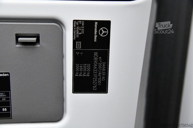 Koelwagen met geïsoleerde laadbak MERCEDES-BENZ Sprinter 316CDI Kühlkasten Tief-Kühler Standkühl