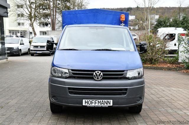 Samochód dostawczy z plandeką VOLKSWAGEN T5 Transporter Pritsche DOKA Allrad 4x4 4Motion