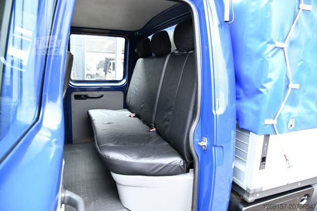 Samochód dostawczy z plandeką VOLKSWAGEN T5 Transporter Pritsche DOKA Allrad 4x4 4Motion