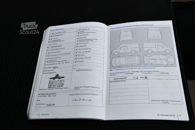 Samochód dostawczy z plandeką VOLKSWAGEN T5 Transporter Pritsche DOKA Allrad 4x4 4Motion