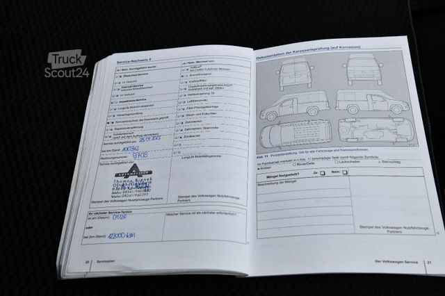 Samochód dostawczy z plandeką VOLKSWAGEN T5 Transporter Pritsche DOKA Allrad 4x4 4Motion