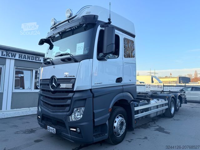 Wissellaadbak vrachtwagen MERCEDES-BENZ EX-Bundeswehr/Fahrschul-LKW/5Sitze/Veigel/Actros