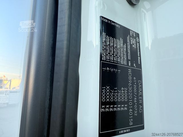 Wissellaadbak vrachtwagen MERCEDES-BENZ EX-Bundeswehr/Fahrschul-LKW/5Sitze/Veigel/Actros