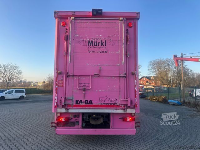 Viehtransporter LKW MERCEDES-BENZ Actros 2563 / Kaba 3 x Stock 50 m²