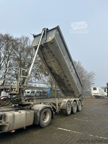 Tiptrailer SCHMITZ CARGOBULL SKI 24 / Liftachse / Rollplane