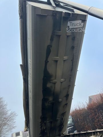 Tiptrailer SCHMITZ CARGOBULL SKI 24 / Liftachse / Rollplane