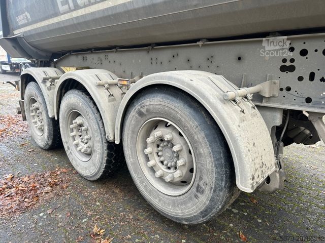 Tiptrailer SCHMITZ CARGOBULL SKI 24 / Liftachse / Rollplane