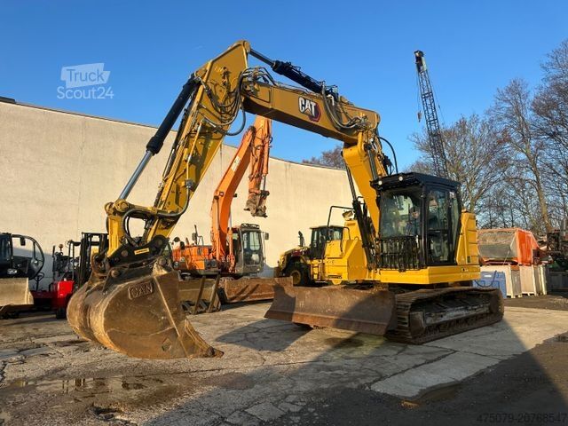 Larvegraver CATERPILLAR 325 07C / Planierschild / Verstellausleger / Oil