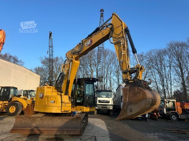 Larvegraver CATERPILLAR 325 07C / Planierschild / Verstellausleger / Oil