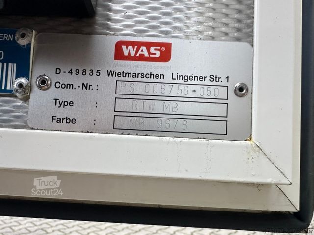 Feuerwehrfahrzeug MERCEDES-BENZ Sprinter 519 CDI / WAS + Trage