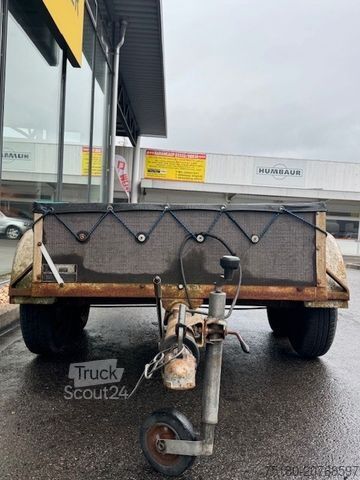 Autotrailer BÖCKMANN Kastenanhänger Flachplane Tandem 1,5t.