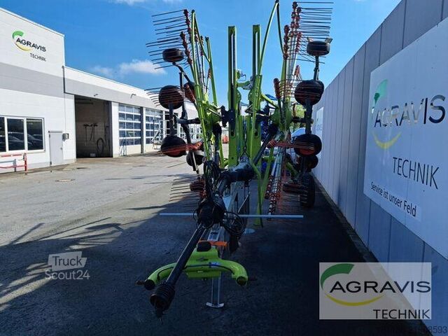 Rastrillo henificador Claas LINER 2900