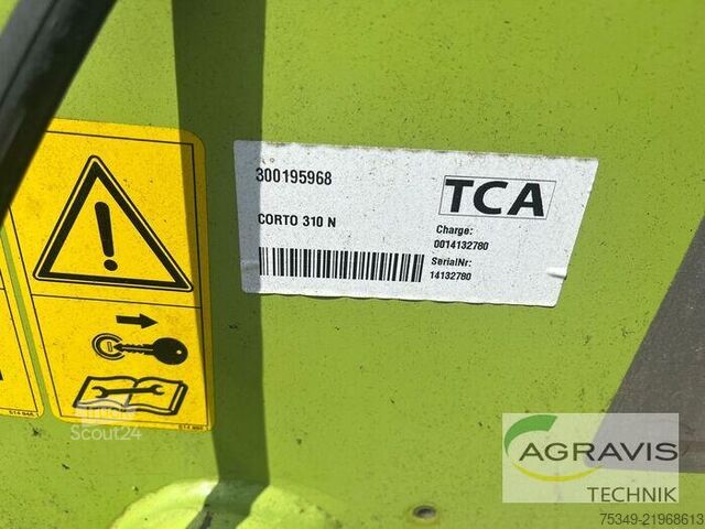 Mașină de cosit Claas CORTO 310 N