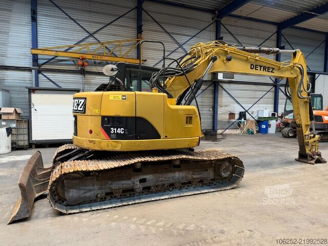 Bæltegraver Caterpillar 314 C LCR *5241h* - FULL HYDR - QUICK HITCH - 1...