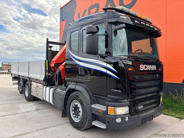 Organism deschis Scania G490 6x2*4 Palfinger PK 27001 EH - 19m crane