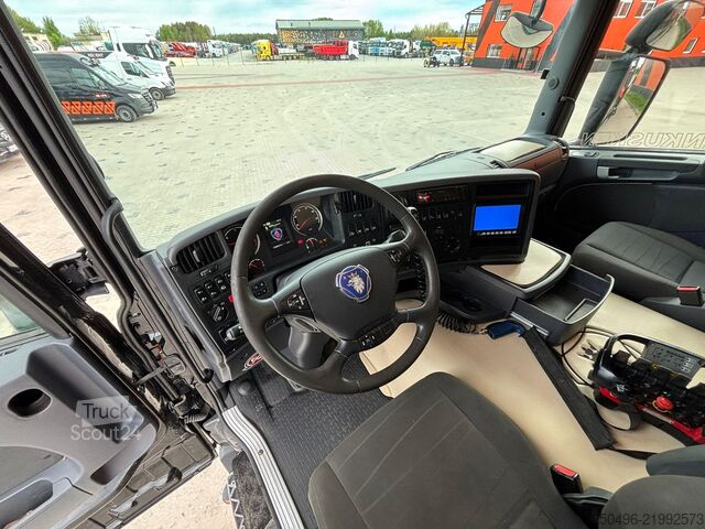 Organism deschis Scania G490 6x2*4 Palfinger PK 27001 EH - 19m crane