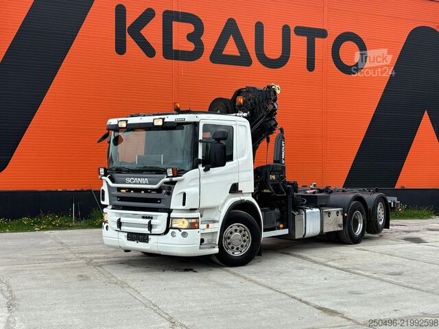 Āķa rokas sistēma Scania P420 6x2*4 Hiab 211 EP-5 Hipro / Multilift 20T
