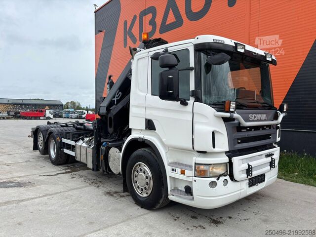 Āķa rokas sistēma Scania P420 6x2*4 Hiab 211 EP-5 Hipro / Multilift 20T