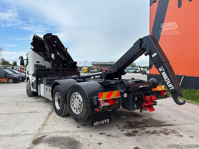 Āķa rokas sistēma Scania P420 6x2*4 Hiab 211 EP-5 Hipro / Multilift 20T
