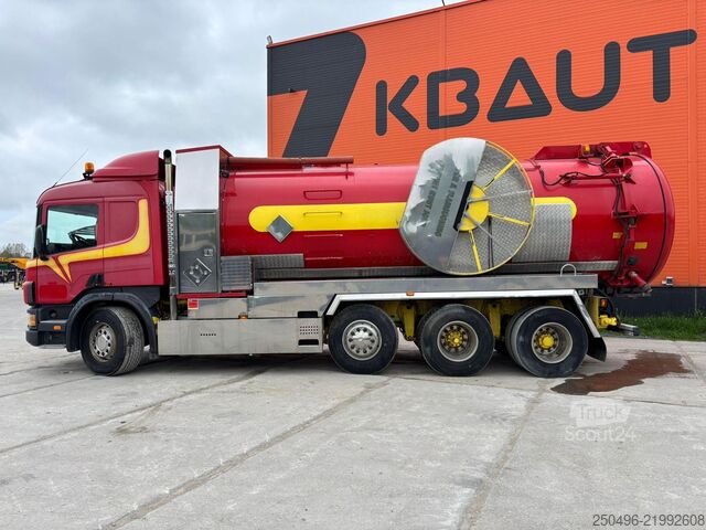 Tovornjak za sesanje Scania P114 380  ADR / Stainless steel / EUR MARK