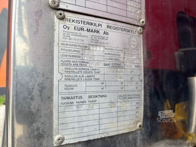 Вакуумен камион Scania P114 380  ADR / Stainless steel / EUR MARK