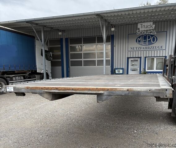 Swap body open Wecon Verzinkte Plattform Zurringe+Lochleiste