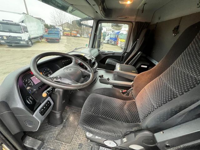 Flatbed truck MERCEDES-BENZ Actros 2641 L 6x2 Pritsche Heckkran 34m/to, Jib,