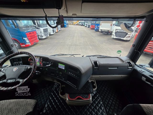 Véhicule tracteur volume SCANIA R490 * STANDKLIMA * TEMP * RETARDER * 2X TANK