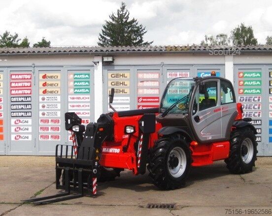 Empilhador de braço telescópico Manitou MT 1440 E3 PRIVILEGE - 4x4x4 - 14m/4t.
