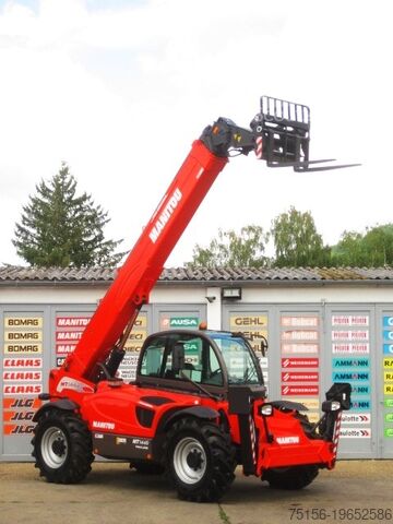 Empilhador de braço telescópico Manitou MT 1440 E3 PRIVILEGE - 4x4x4 - 14m/4t.