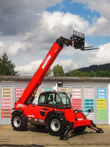 Empilhador de braço telescópico Manitou MT 1440 E3 PRIVILEGE - 4x4x4 - 14m/4t.