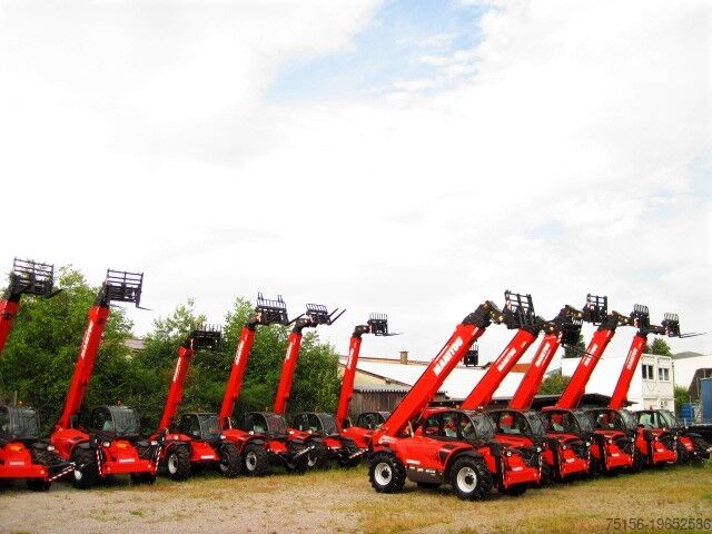 Empilhador de braço telescópico Manitou MT 1440 E3 PRIVILEGE - 4x4x4 - 14m/4t.