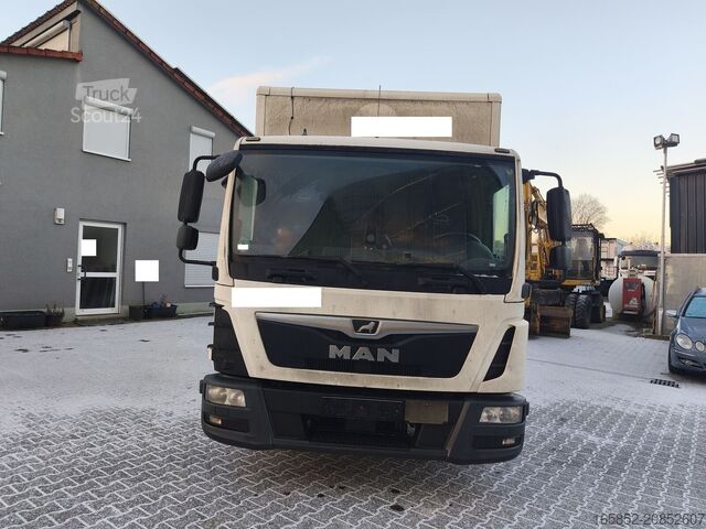 Caja cerrada MAN TGL 12.250 Koffer 3-Sitzer Euro 6 4x2 AHK LBW (48)